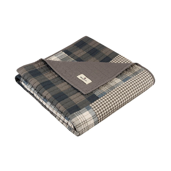 Winter Plains - Quilted Throw - Taupe - Simple Home Plus