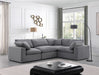 Comfy - 4 Piece Velvet Modular Sectional - Simple Home Plus