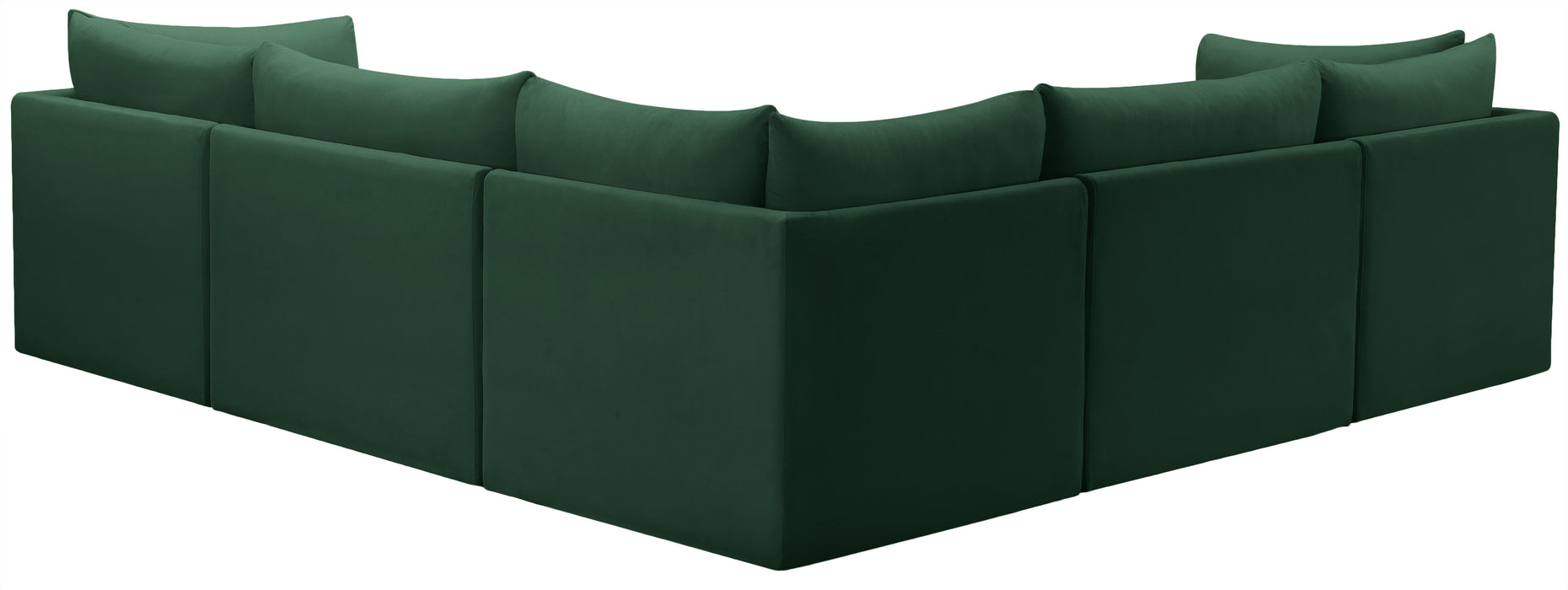 Jacob - Modular Corner Sectional 5 Piece - Simple Home Plus