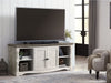 Havalance - Extra Large TV Stand - 2 Doors - Brown / Beige - Simple Home Plus