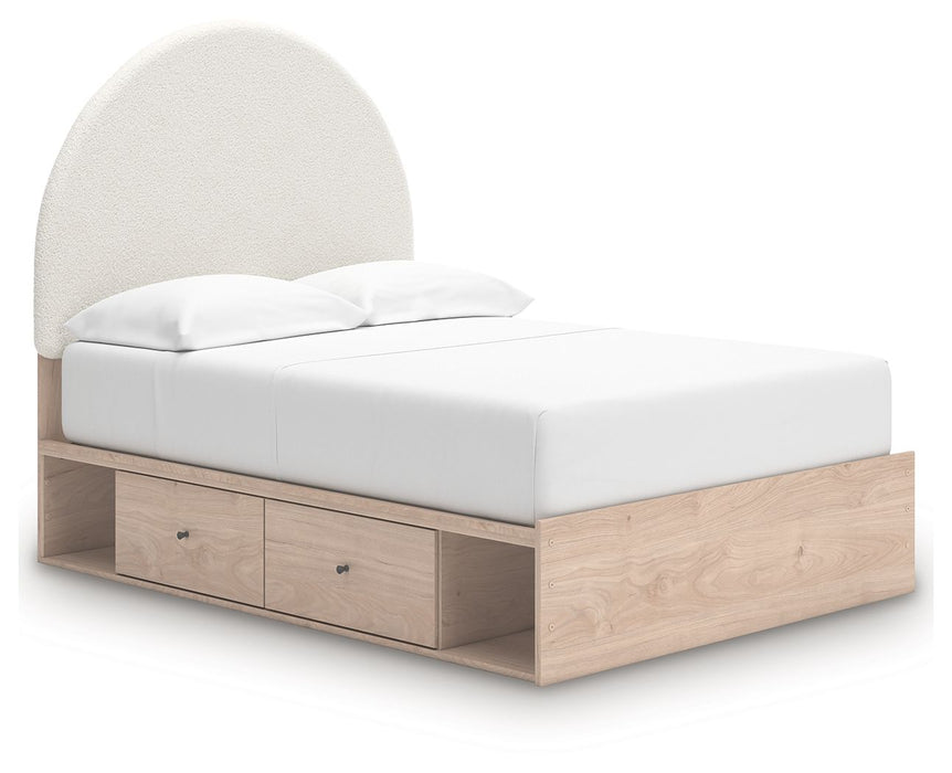 Arloster - Upholstered Panel Bed - Simple Home Plus