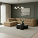 Modari - Sectional - Brown - Simple Home Plus