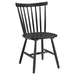 Hollyoak - Windsor Wood Dining Side Chair (Set of 2) - Black - Simple Home Plus