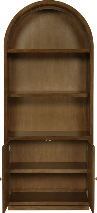Botanical - Oak Veneer And Solid Wood Bookcase - Simple Home Plus