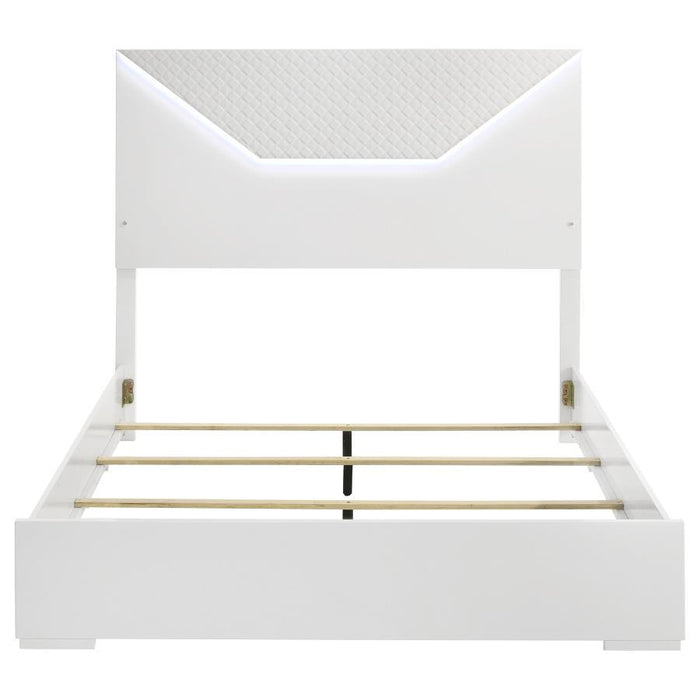 Ives - Panel Bed LED Headboard - Simple Home Plus