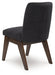 Dilenno - Dark Brown - Dining Upholstered Side Chair (Set of 2) - Simple Home Plus