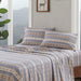 Flannel - California King Sheet Set - Blue Snowflake - Simple Home Plus