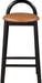 Calvin - Stool - Black Legs - Simple Home Plus