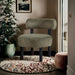 Ambre - Vegan Shearling Fabric Upholstered Accent Chair - Simple Home Plus