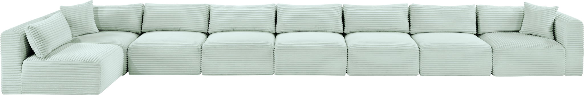 Shaggy - 8 Piece Modular Sectional