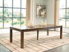 Marxmore - Rectangular Dining Room Butterfly Extension Table - Brown - Simple Home Plus