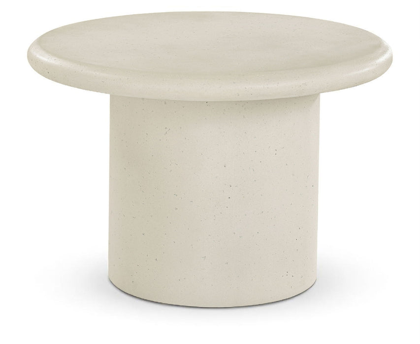 Emara - Concrete And Fiberglass Indoor / Outdoor Coffee Table - Simple Home Plus