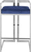 Ezra - Stool with Chrome Legs (Set of 2) - Simple Home Plus