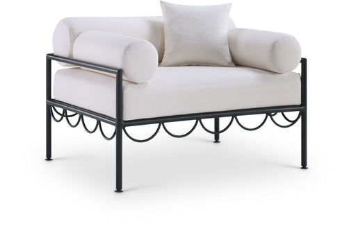 Portofino - Resilient Water Repellent Fabric Upholstered Outdoor Patio Chair - Simple Home Plus