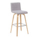 Vienna - Swivel Bar Stool - Light Brown Base - Simple Home Plus