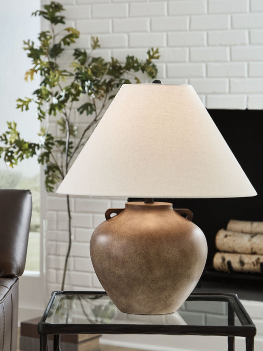 Ferrilby - Poly Table Lamp - Antique Beige - Simple Home Plus