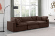 Comfy - Velvet Modular Sofa 3 Seats - Simple Home Plus
