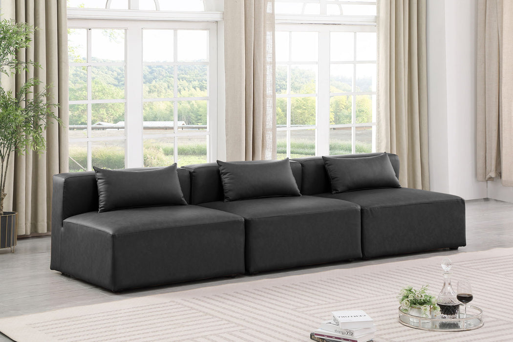 Cube - Modular 3 Seat Armless Sofa - Simple Home Plus
