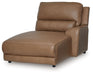DeepWakes - RAF Press Back Power Chaise - Caramel - Simple Home Plus