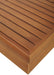 Mirella - Teak Wood Outdoor Patio Coffee Table - Natural - Simple Home Plus