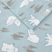 Cozy Flannel - King Printed Sheet Set - Blue Polar Bears - Simple Home Plus