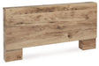 Hyanna - Twin Panel Footboard - Tan - Simple Home Plus