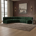 Arc - Boucle Fabric 6 Piece U-Shaped Modular Sofa - Simple Home Plus