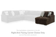 Midnight-Madness - RAF Corner Chaise - Chocolate - Simple Home Plus