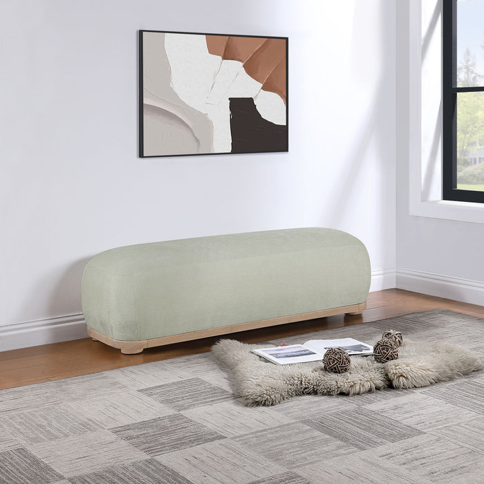 Calum - Bench - Light Brown Frame - Simple Home Plus