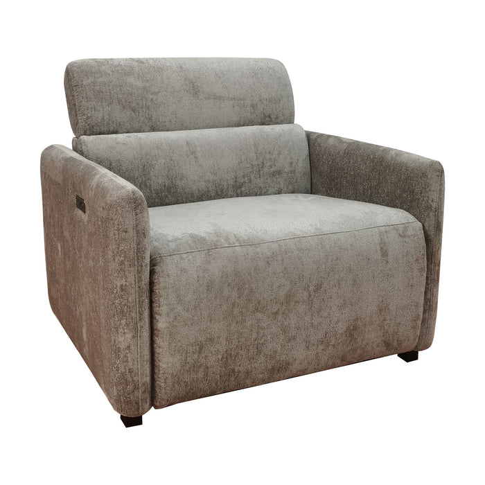 Ava - Power Modern Recliner - Beige - Simple Home Plus