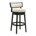 Noely - Modern Farmhouse Swivel Wood Bar Height Kitchen Bar Stool - Simple Home Plus