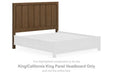 Cabalynn - King/ California King Panel Headboard - Light Brown - Simple Home Plus