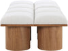 Pavilion - 8 Piece Modular Bench With Brown Base - Simple Home Plus