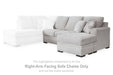 Gabyleigh - Raf Sofa Chaise - Nickel - Simple Home Plus
