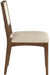 Atrium - Upholstered Seat Dining Chair With Brushed Brown Base (Set of 2) - Simple Home Plus