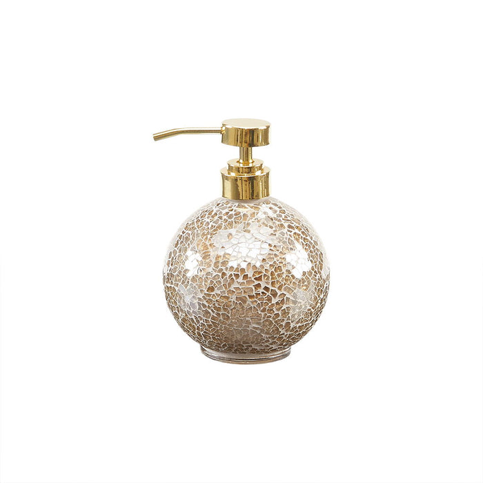 Mosaic - 4 Piece Set Bath Accessory - Gold - Simple Home Plus