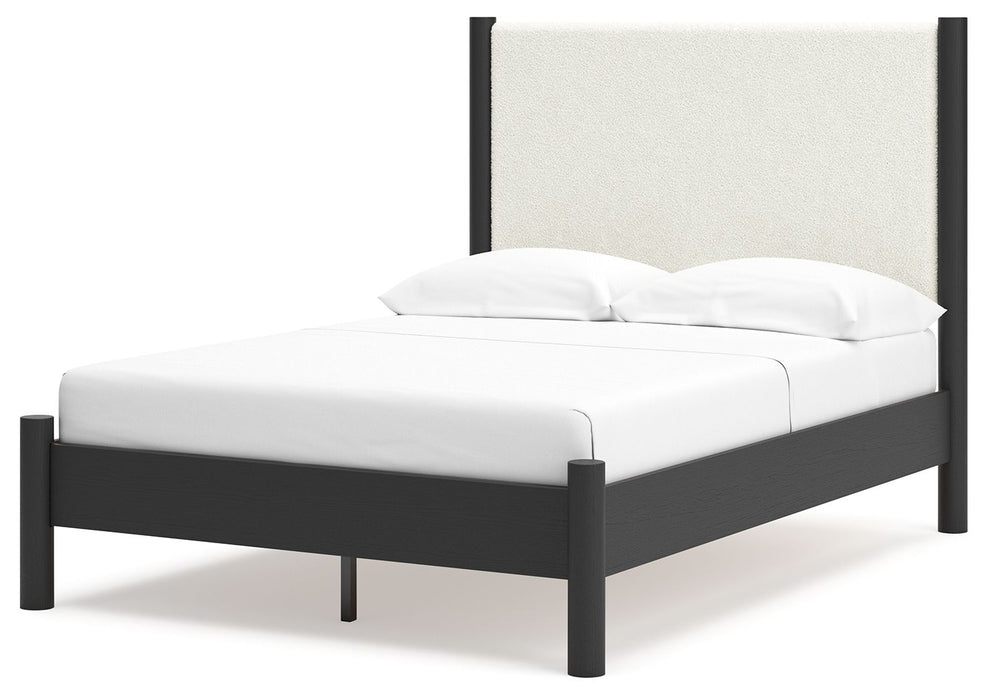 Cadmori - Upholstered Panel Bed - Simple Home Plus
