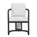 Dorado - Outdoor Dining Chair (Set of 2) - Off-White / Gray - Simple Home Plus