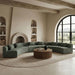 Avanti - Chenille Fabric Upholstered 3 Piece Modular Sectional - Simple Home Plus