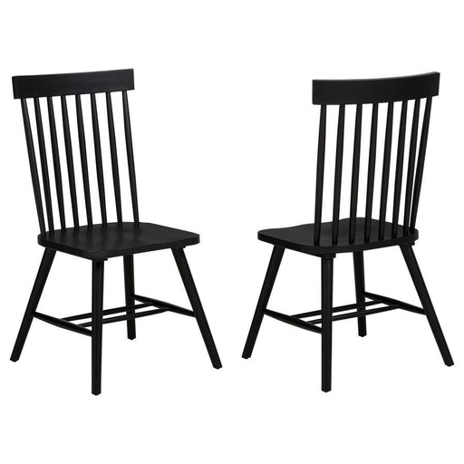 Andrews - Windsor Spindle Back Dining Side Chair (Set of 2) - Simple Home Plus