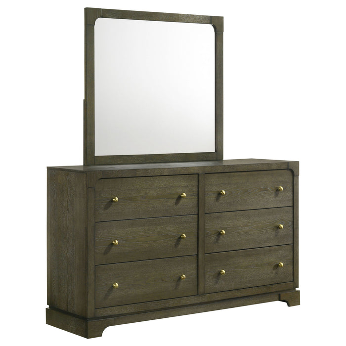Gran Park - 6-Drawer Dresser Cabinet - Simple Home Plus