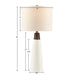 Tristan - Table Lamp - White - Simple Home Plus