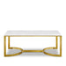 London - Coffee Table - Gold - Simple Home Plus