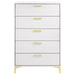 Kendall - 5-Drawer Bedroom Chest - Simple Home Plus