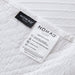 Jacquard Lark - Essential Coverlet - White - Simple Home Plus