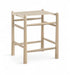 Santos - Backless Counter Stool With Stained Natural Base - Simple Home Plus