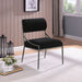 Bastille - Upholstered Dining Side Chair (Set of 2) - Silver Frame - Simple Home Plus