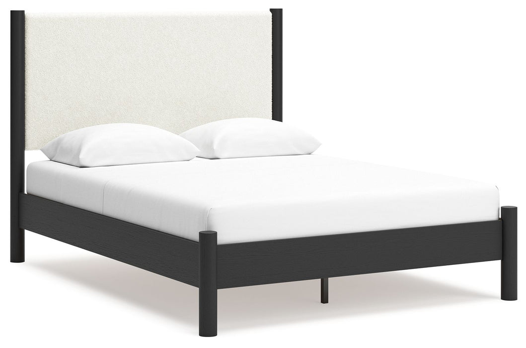 Cadmori - Upholstered Panel Bed - Simple Home Plus