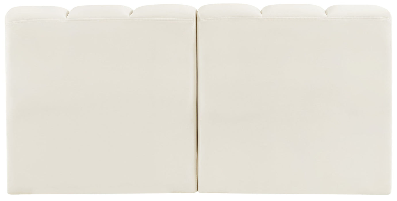 Arc - Velvet 2 Seats Modular Sofa - Simple Home Plus