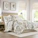 Herbal - King 6 Piece Print Oversized Comforter Set - Multi - Simple Home Plus